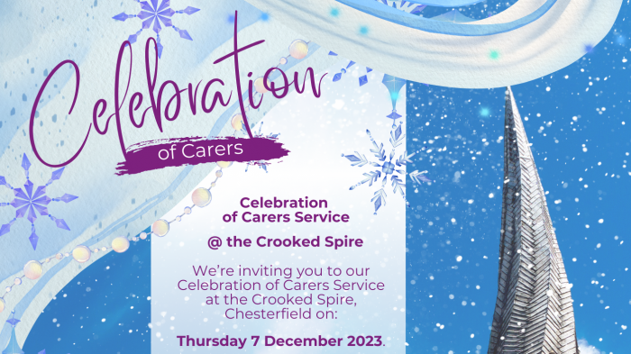 Celebration of Carers at The Crooked Spire, Chesterfield